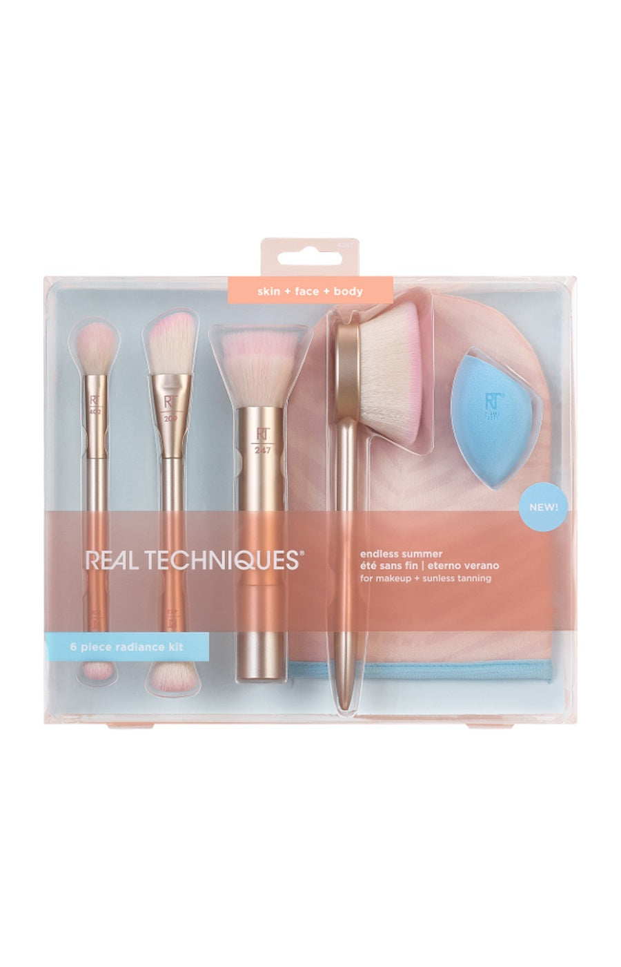 Set de 6 pinceaux & accessoires - Endless Summer - Teint, visage & corps