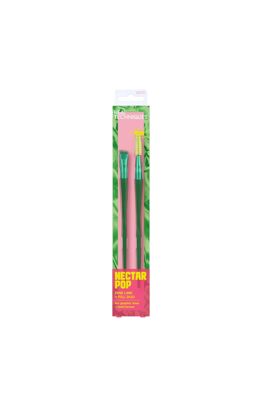 Duo pinceau & brosse sourcils - Nectar Pop - Yeux