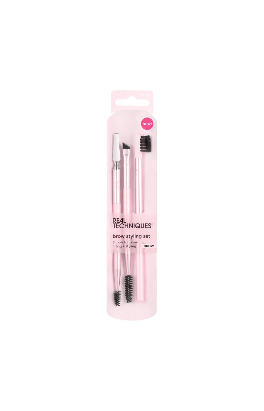 Set de 3 pinceaux lifting + styling - Sourcils