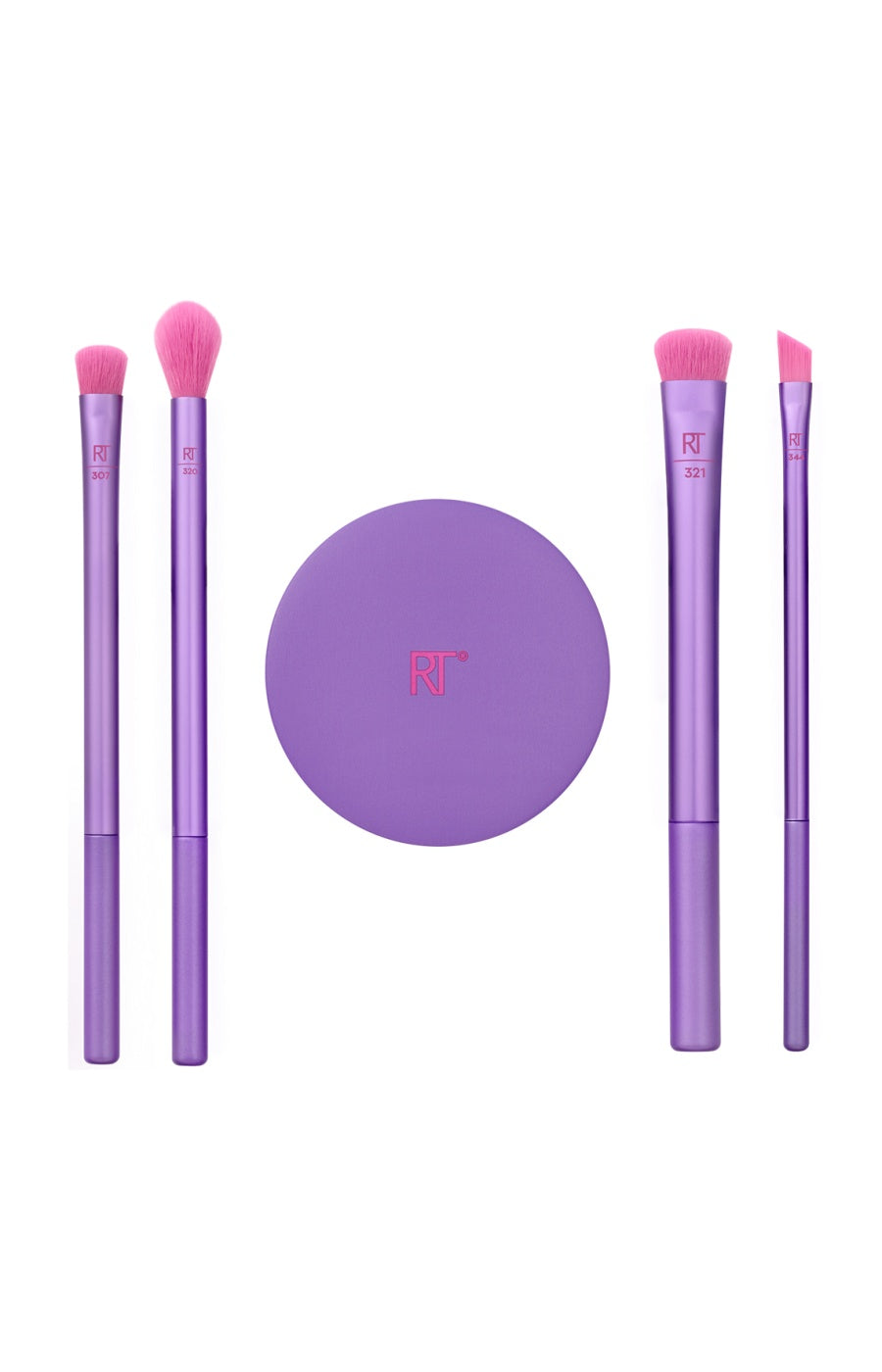 Set de 4 pinceaux & miroir - Yeux