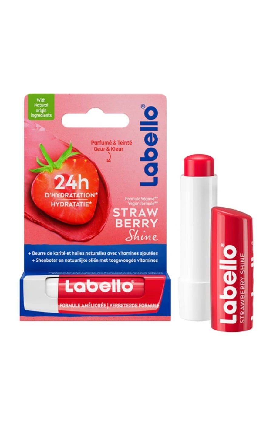 Baume à lèvres - Fruity Shine - 3 x 4,8 g