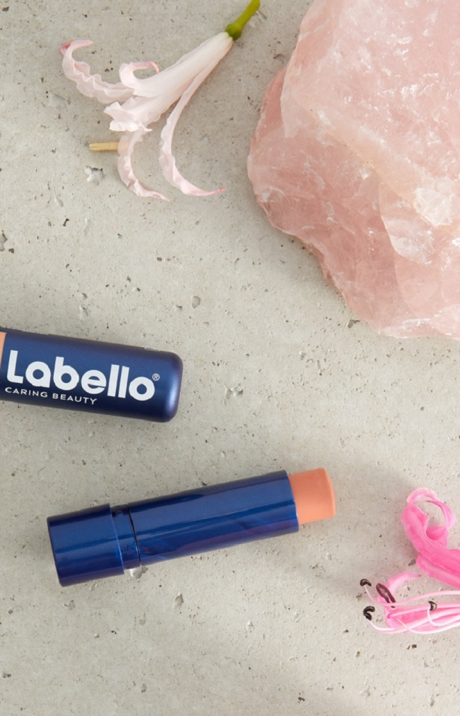 Baume à lèvres Nude - Caring Beauty - 2 x 4,8 g