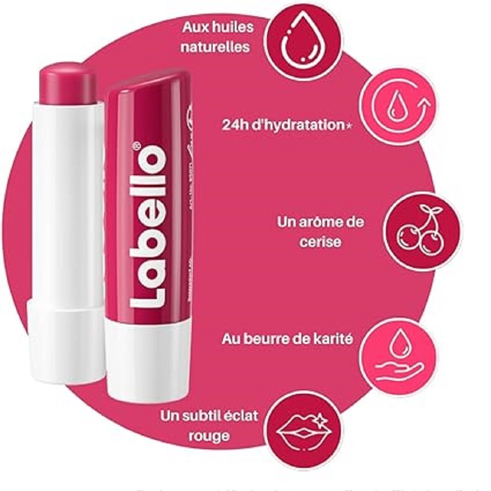 Baume à lèvres - Fruity Shine - 3 x 4,8 g