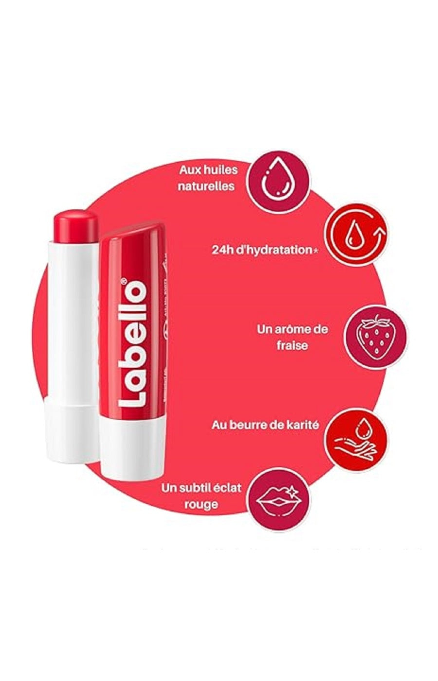 Baume à lèvres - Fruity Shine - 3 x 4,8 g