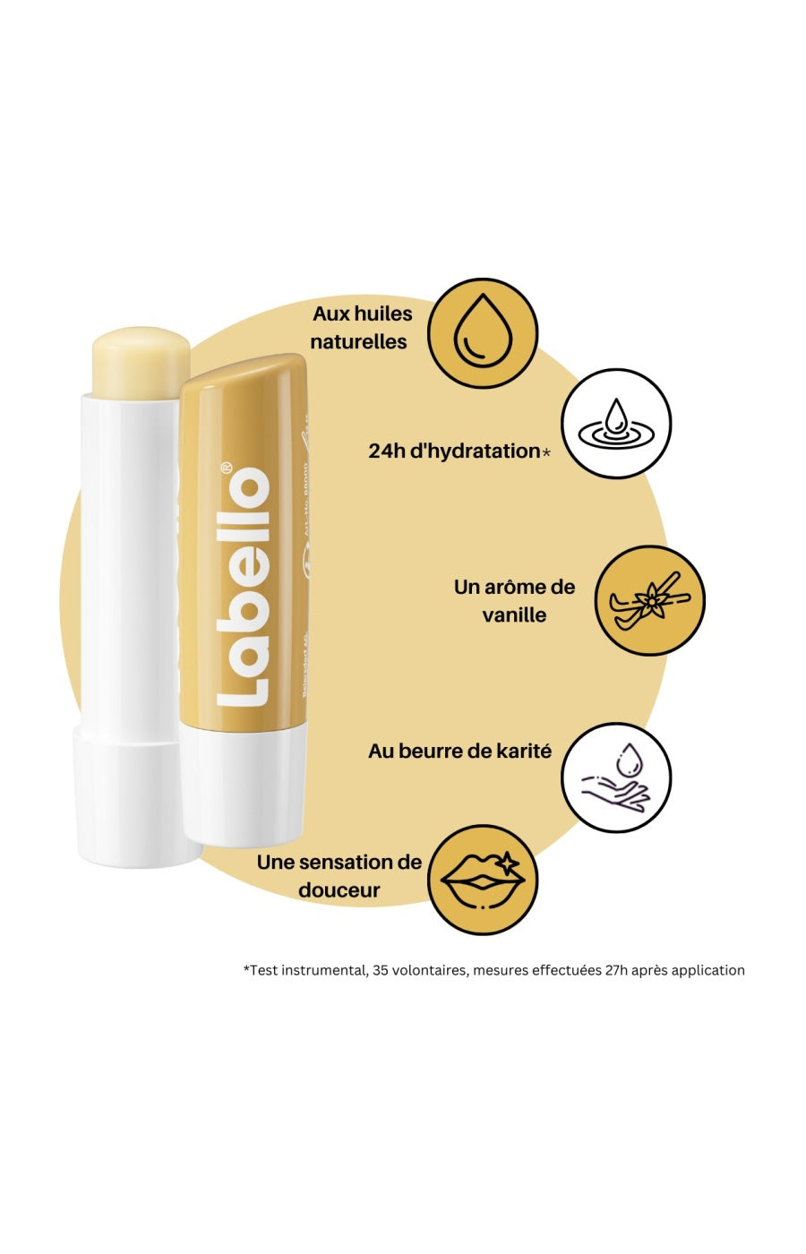 Baume à lèvres - Vanilla Buttercream - 3 x 4,8 g