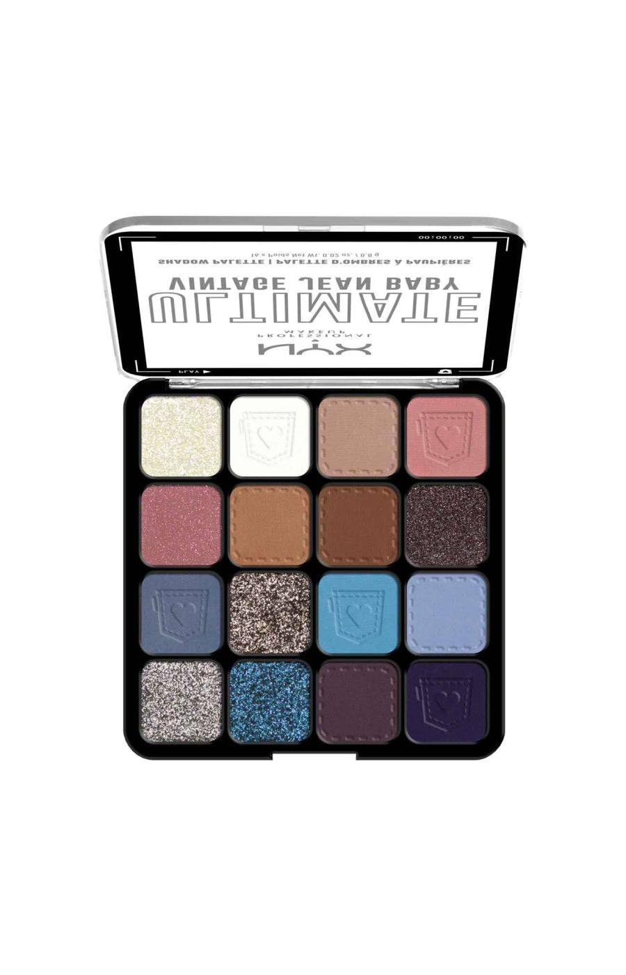Palette de 16 ombres à paupières - Ultimate - Vintage Jean Baby