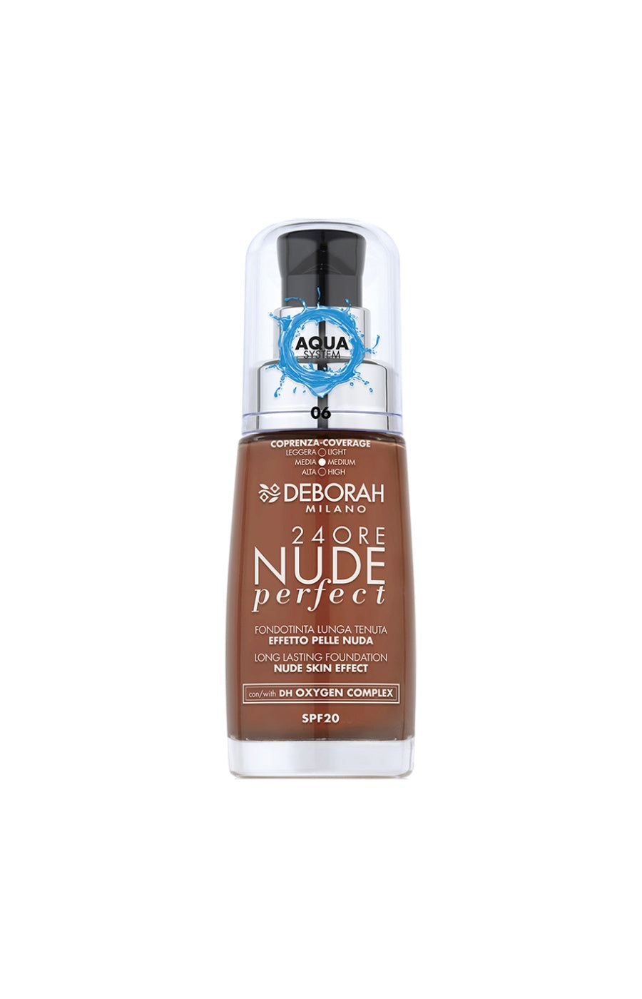 Fond de teint liquide SPF 20 - 24Ore Nude Perfect - 30 ml