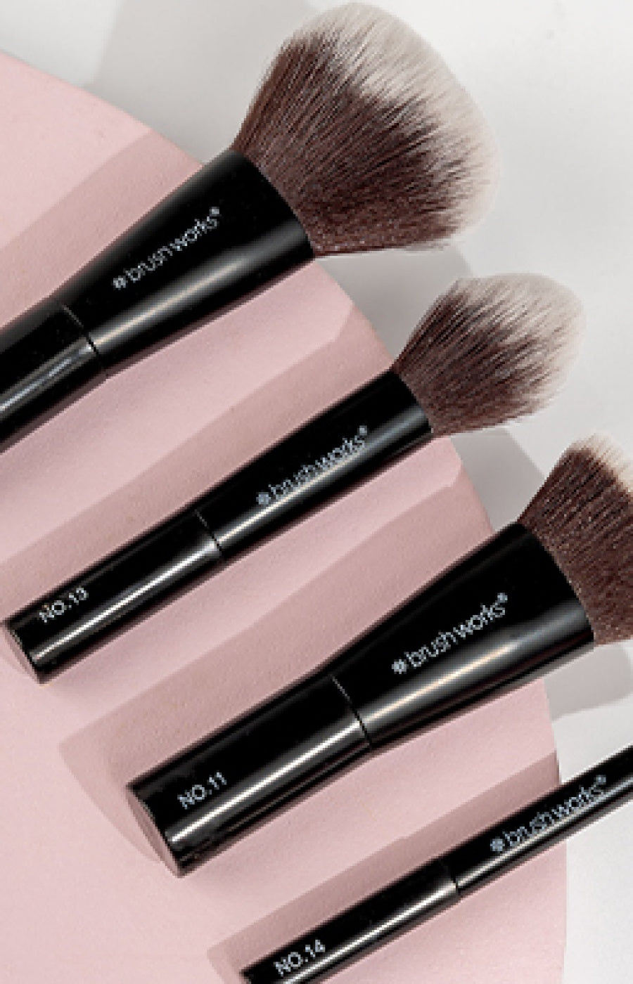 Coffret de mini pinceaux - Teint - Noir - 4 accessoires