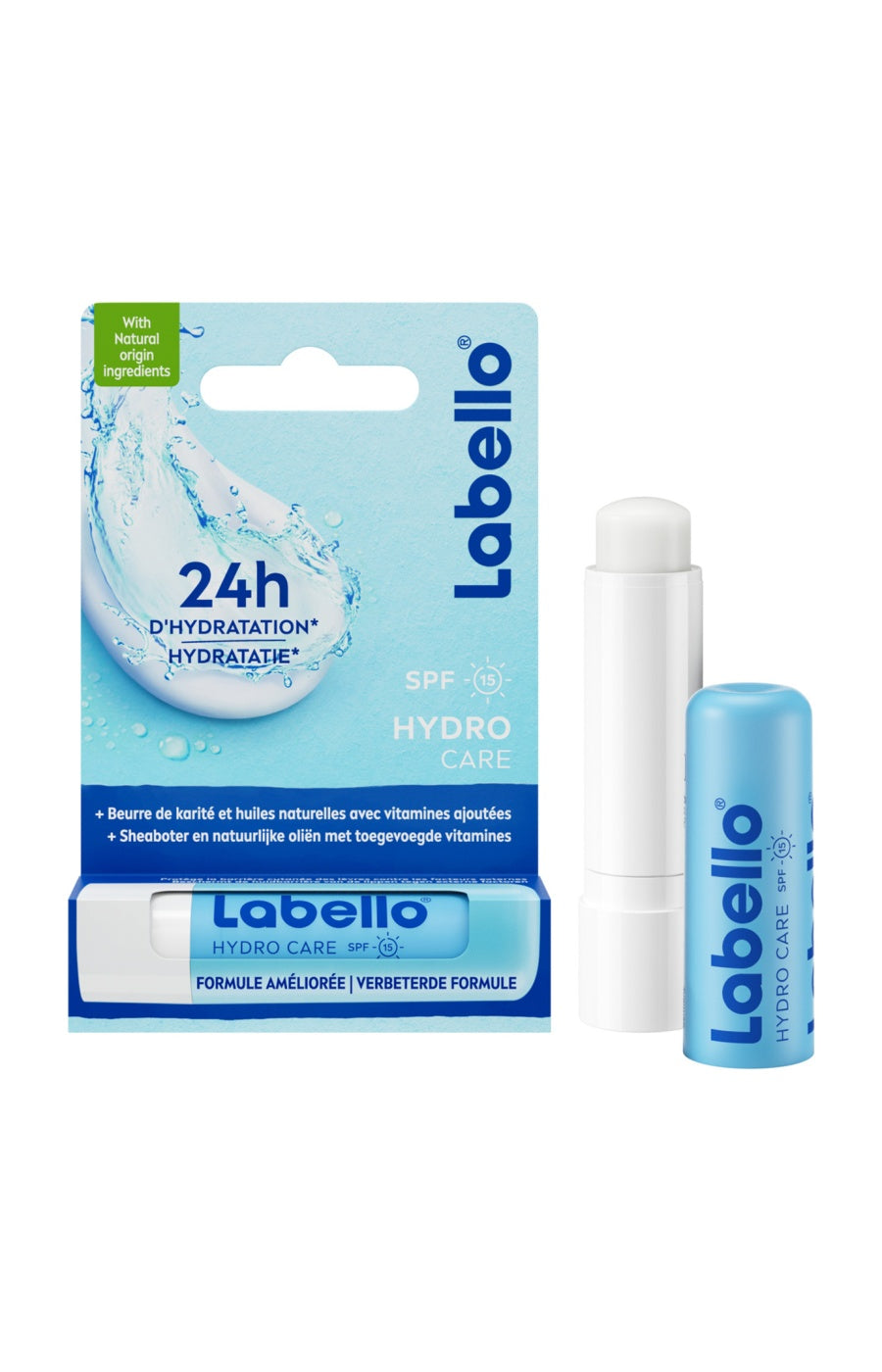 Baumes à lèvres SPF 15 - Hydro Care - 4,8 g