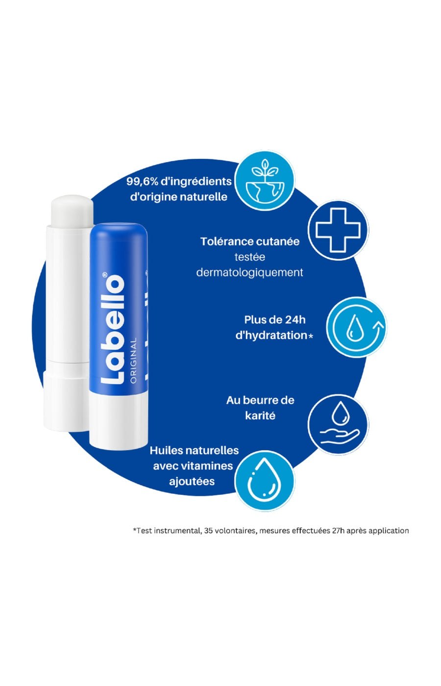 Duo baumes à lèvres SPF 15 - Original & Hydro Care + - 4 x 4,8 g