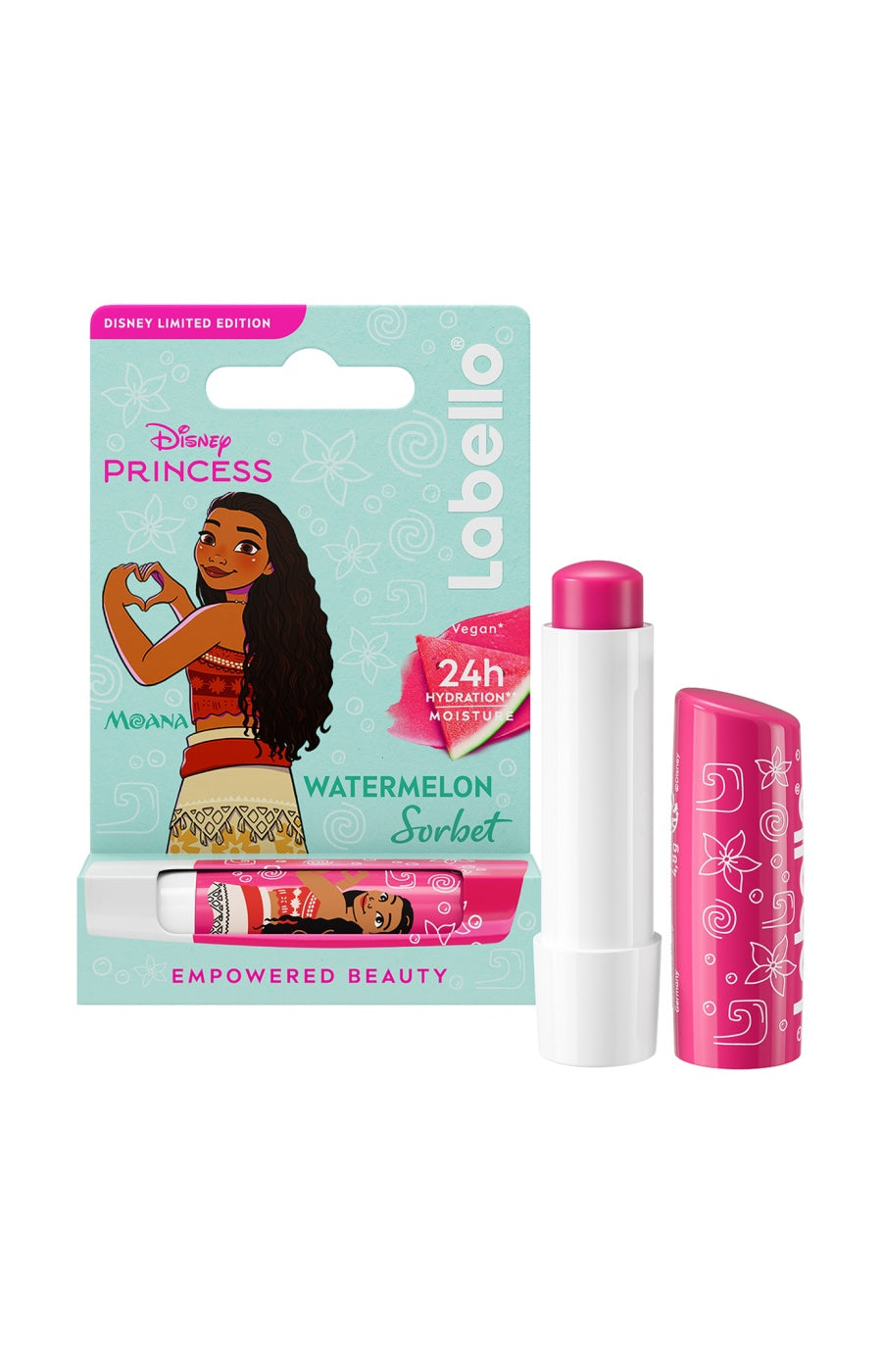 Labello - Disney Princesse - Pastèque - Vaiana - 4,8 g