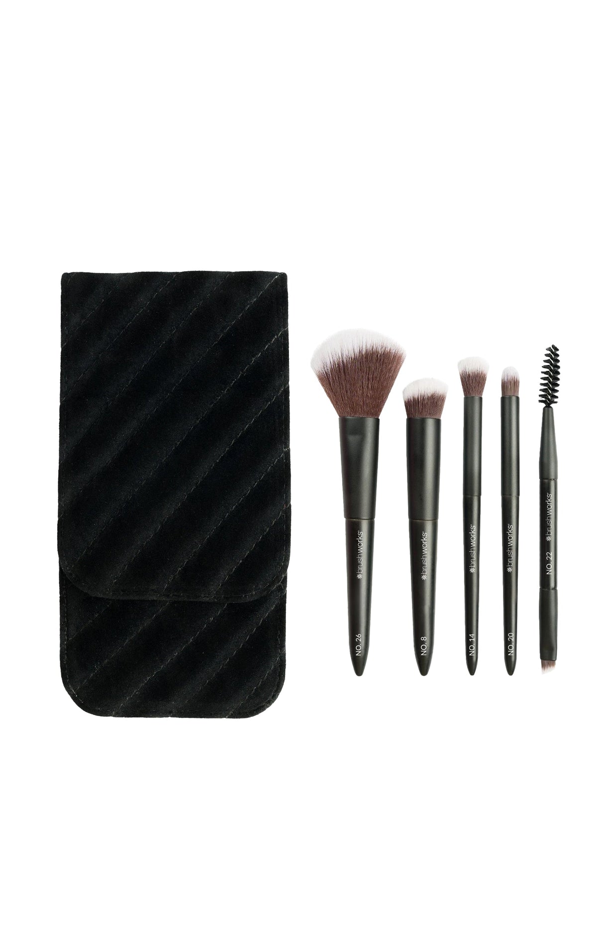 Set pinceaux visage & yeux - Format voyage