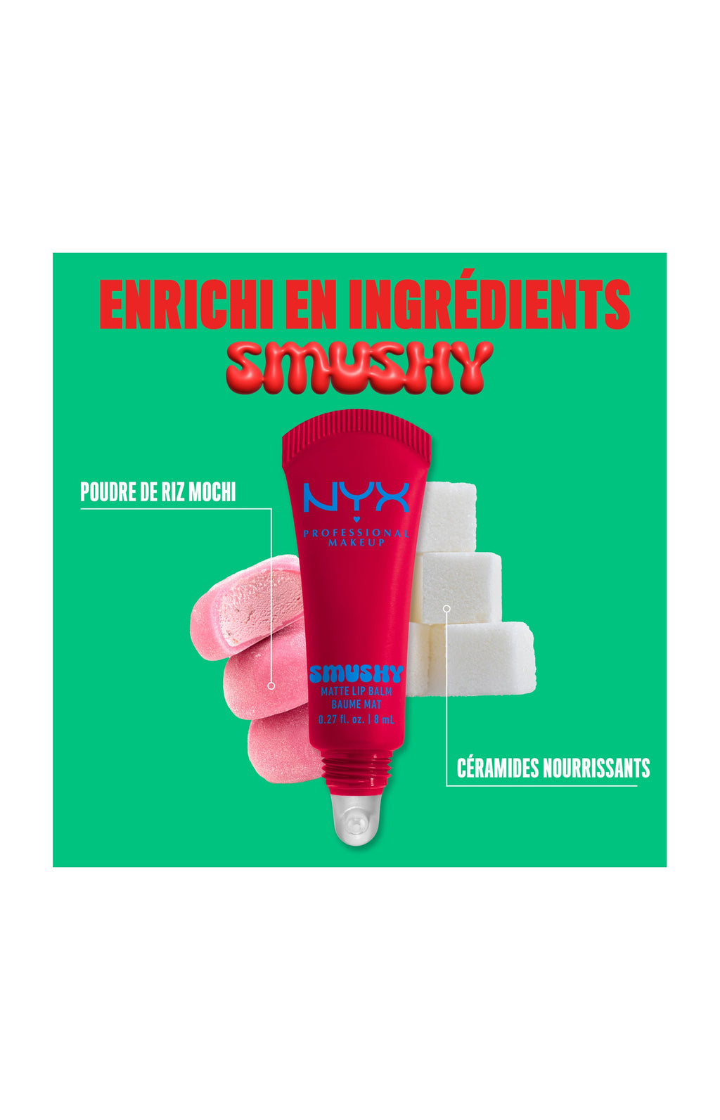 Baume à lèvres mat teinté - Smushy Matte Lip